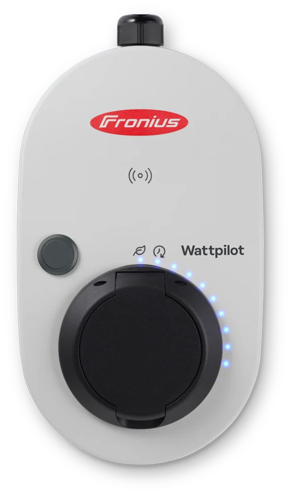 Produktová fotografia nabíjacej stanice Fronius Wattpilot