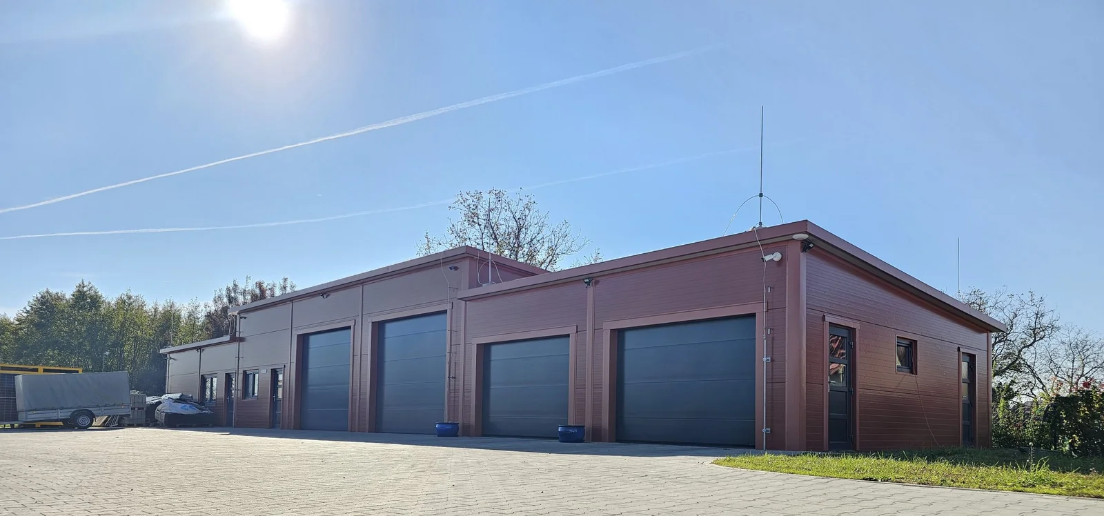 Fotovoltická elektráreň na streche prevádzkovej haly