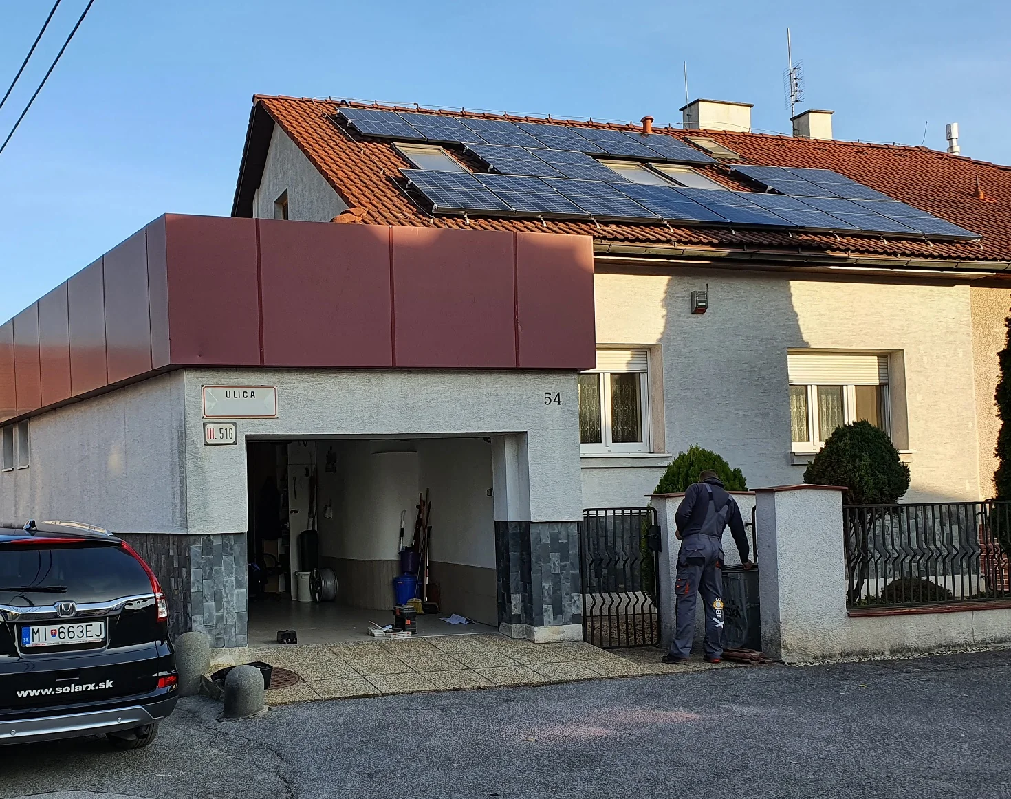Rodinný dom s fotovoltickou elektrárňou v Košiciach