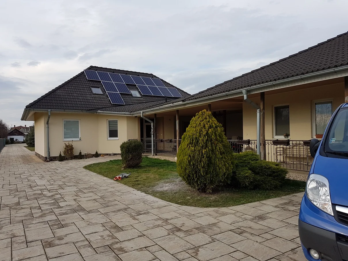 Montáž fotovoltiky na bungalove v Michalovciach, okres Michalovce